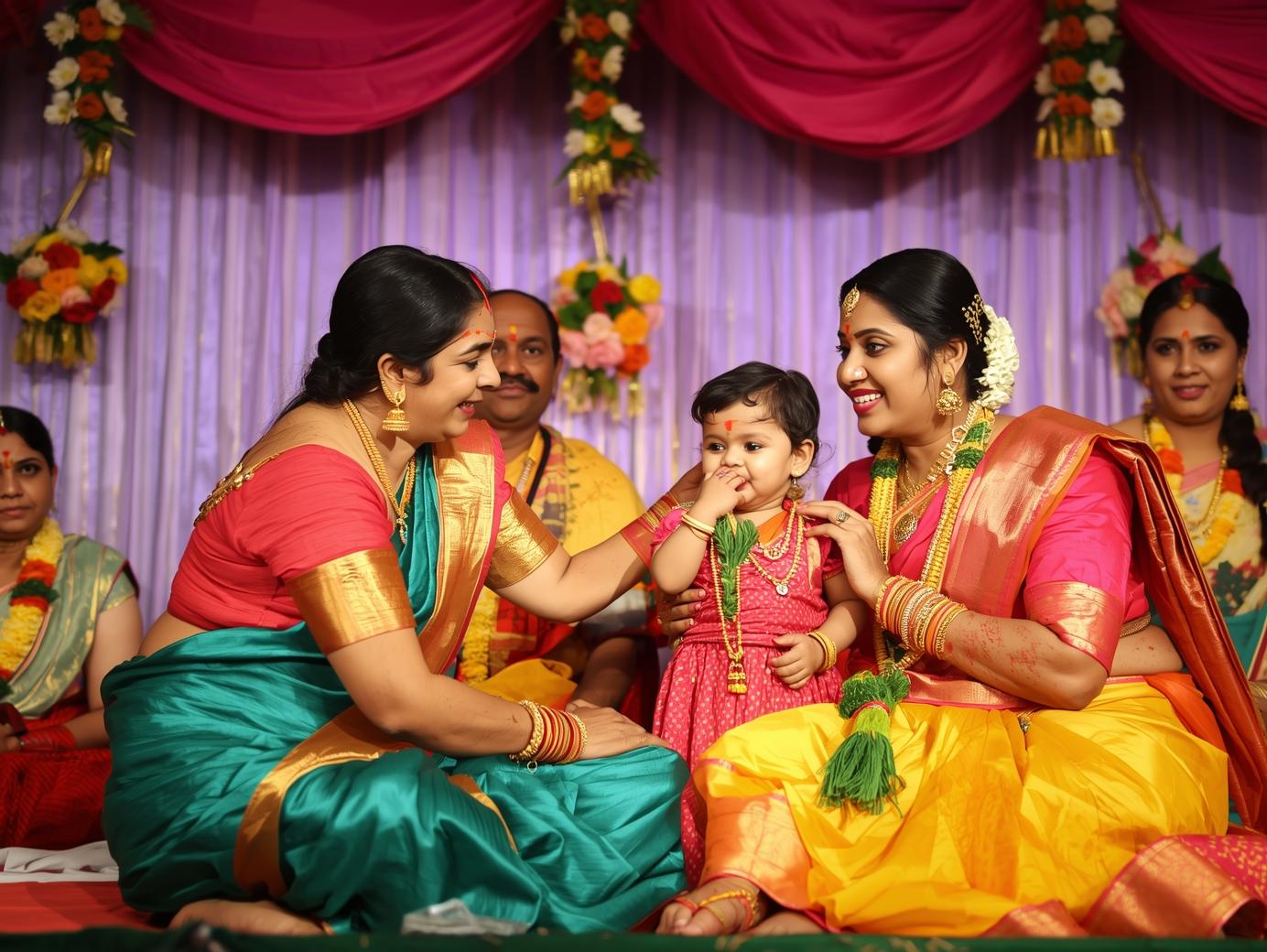 Housewarming catering setup