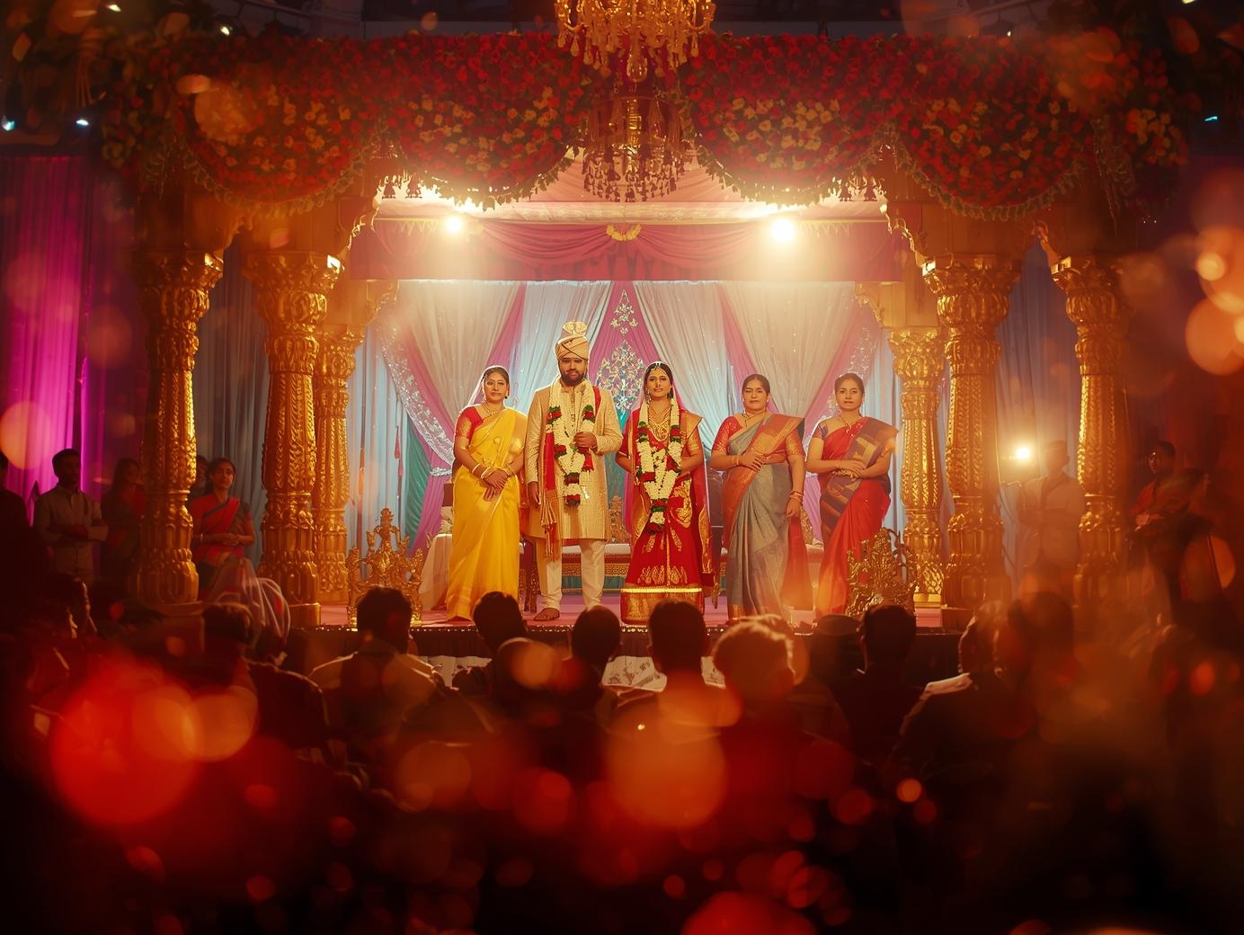 Housewarming catering setup