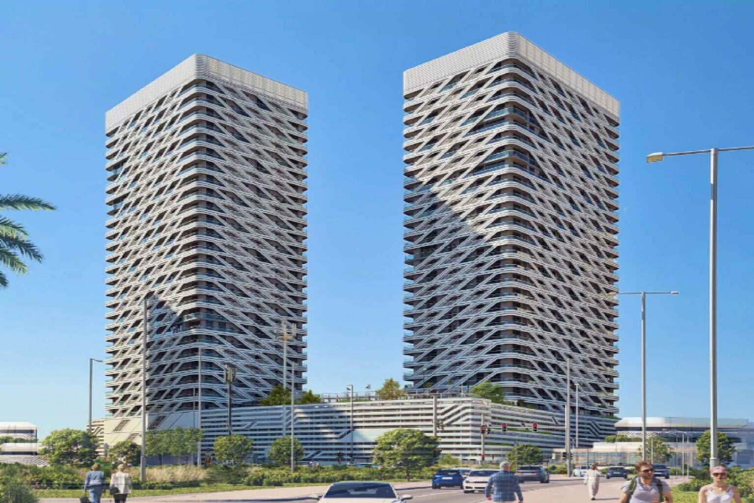 Industrial building exterior.